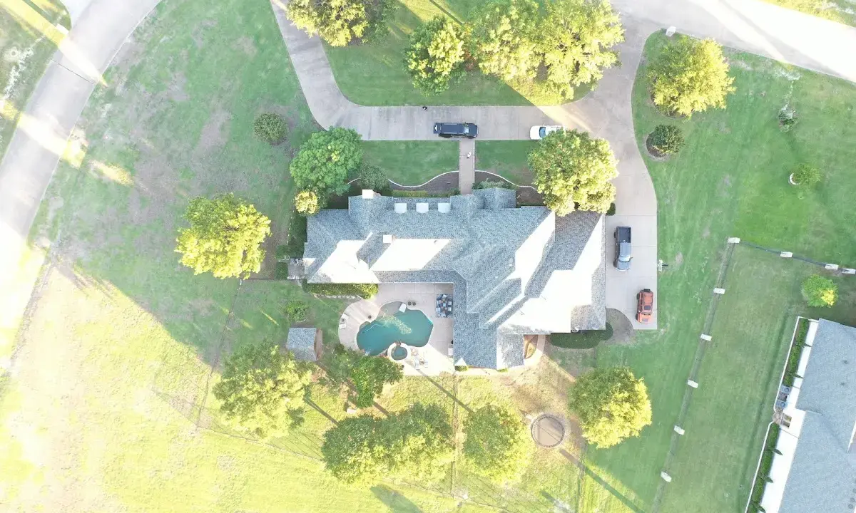 New shingle roof installation on a home in Hopewell